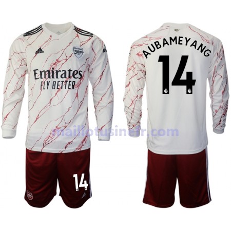 Maillot de Foot Arsenal Pierre-Emerick Aubameyang 14 Extérieur 2020-21 Manches Longues - Enfant Maillot de Foot Arsenal Pierre-Emerick Aubameyang 14 Extérieur 2020-21 Manches Longues - Enfant